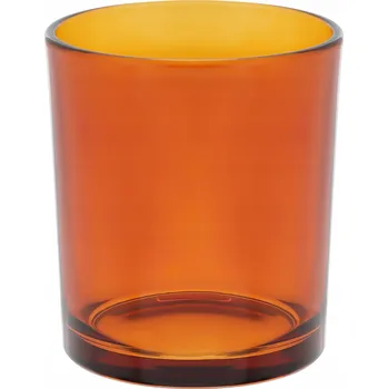 Sklenice Jantarová sklenice na svíčky 300 ml
