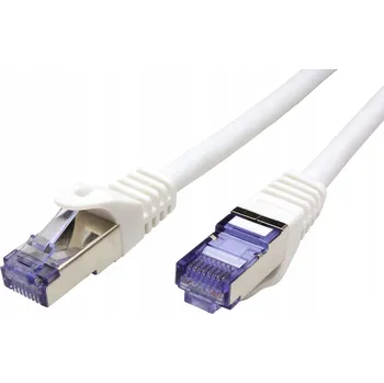 Síťový kabel Patchcord Roline S/FTP 6a RJ45 / RJ45 20 m bílý
