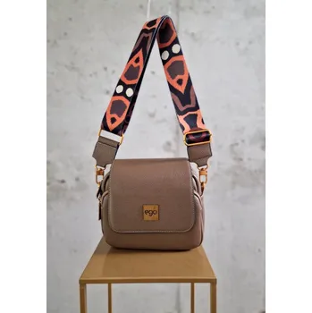 Kabelka Kožená crossbody EGO béžová