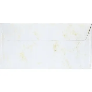 Obálka Obálky ozdobné DL MARMOROVÉ ZLATÉ 10ks 120g