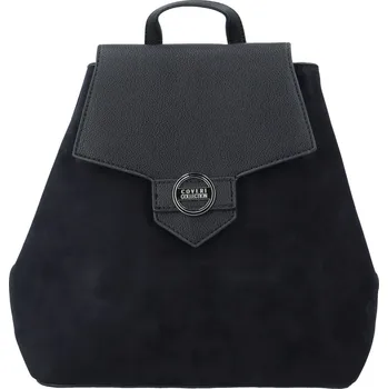 Městský batoh Módní dámský koženkový batoh Coveri Felixa, tmavě modrý