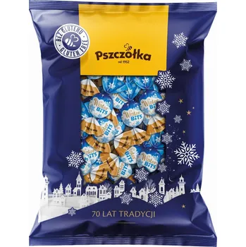 Bonbon Zimní bonbóny - Pszczółka - Kinder - čokoládové bonbóny s mléčnou náplní - 1 kg