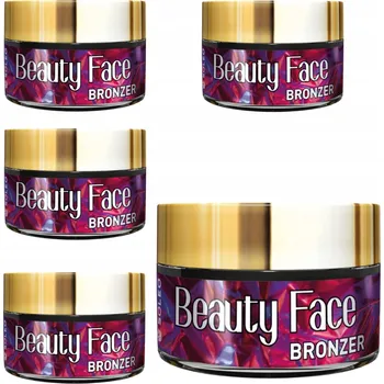 Sada 5x Balzám na OPALOVÁNÍ Obličeje v kelímku Soleo Face Bronzer 15ml