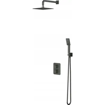 Sprchový set Omnires Parma termostatická podomítková sprchový set grafit syspm11gr