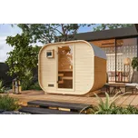 KARIBU HOLZTECHNIK Finská sauna KARIBU QUADRO 1 PLUS (35445) natur LG4614 AKCE