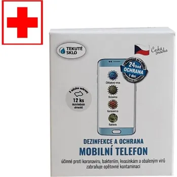 Dezinfekce Antivirová dezinfekce mobilní telefon 12x