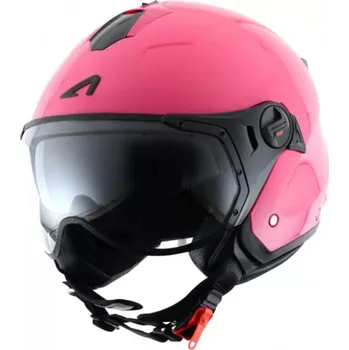 Helma na motorku ASTONE MINIJET S SPORT moto přilba růžová