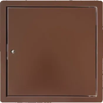 Revizní dvířka Revizní dvířka 25x25 cm kulaté rohy HNĚDÉ ZN