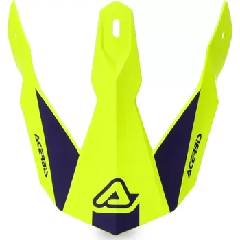 Helma na motorku ACERBIS náhradní kšilt k přilbě Linear žlutá/modrá