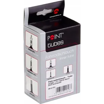 Duše na kolo Vnitřní duše na kolo POINT černá 52 mm POINT TUBES