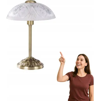 Lampička Stolní lampa Rabalux Annabella žlutá 40 W