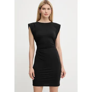 Dámské šaty Šaty MICHAEL Michael Kors černá barva, midi, přiléhavé, MT5831FH69 99X, vel. M