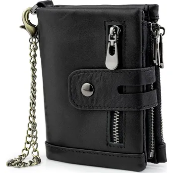 Peněženka Alessio peněženka z pravé kůže černá - muž