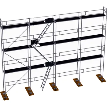 Stavební technika Lešení hliníkové P70 plettac 100m2