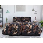 B.E.S. - Petrovice, s.r.o. Bavlněné flanelové povlečení české výroby - Noční listí