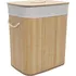 Koš na prádlo NUXIO Sana bambusový koš na prádlo s vyjímatelnou vložkou 60 l béžový