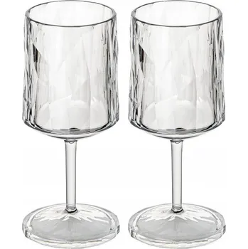 Sklenice Skleničky na červené víno Koziol , bezbarvé, 250 ml, 2 ks