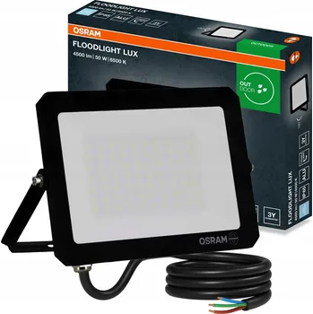 LED Reflektor Halogen Venkovní Světlomet 50W 6500K 4500lm IP65 OSRAM