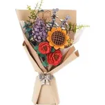 RoboTime 3D dřevěná skládačka Kytice