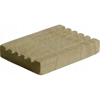 Mýdlenka Mýdlenka žebrovaná z pískovce v béžovém odstínu 12x8.5xv1.7cm Tadé