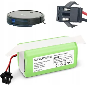 IP kamera Baterie Akumulátor pro Eufy RoboVac G10 G20 G30 G35 G40 14,4V 2,6Ah