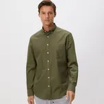 Reserved - Košile regular fit s vysokým podílem bavlny - tmavě zelená - RJ177-79X - RJ177-79X-S