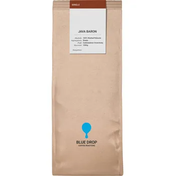 Káva zrnková Robusta Blue Drop Coffee Roasters JAVA Blue Drop CR 1000 g