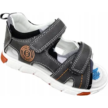 Chlapecké sandály Befado dětské sandály eko kůže šedé, velikost 31