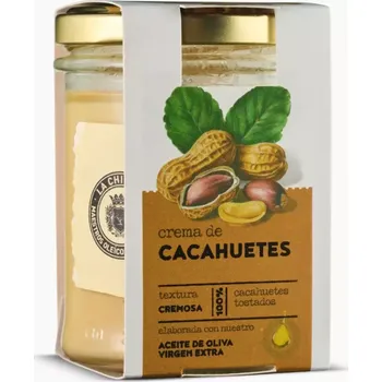 LA CHINATA Arašídový Krém s Extra Panenským Olivovým Olejem