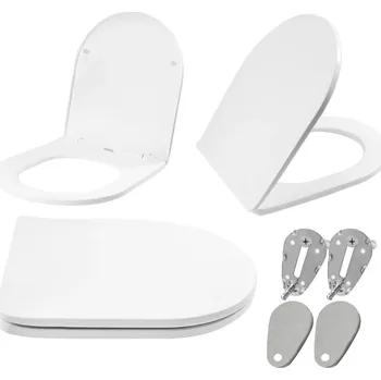 WC sedátko Rea Toaletní sedátko, bílá - duroplast REA-C6001