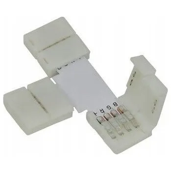 Spojka LED RGB 10 mm. Tvar: T