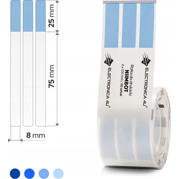 Speciální papír Samolepicí štítky / termální samolepky pro Niimbot B1 B21 B3S B31 28x100
