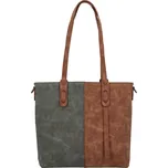 Trendy dámská kabelka na rameno MaxFly Ritta, šedá