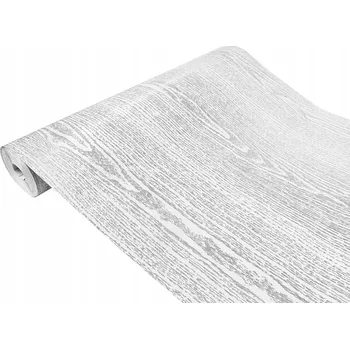 Tapeta Dřevopodobná dýha Fólie Samolepicí nábytková fólie DUB PASTELOVÝ 45x50 DIY