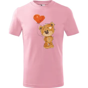 Chlapecké tričko Medvídek s balónkem Barva: Zelená, Velikost dětská: 122/ 6 let