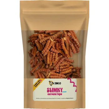 Pamlsek pro psa Ing. Zdeněk Špitálský DINGO slimky s červenou řepou bezlepkové 250g