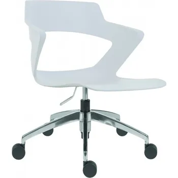 Jednací židle Antares | Plastová židle 2160 PC AOKI ALU