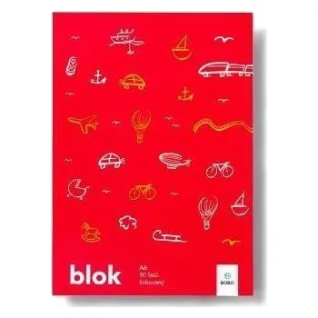 Blok Poznámkový blok SVĚT A6 - linkovaný 50 listů