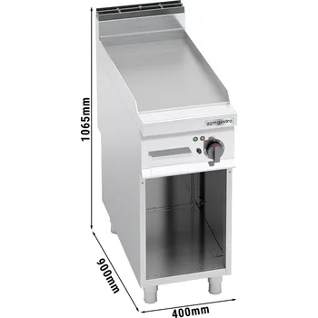 Kuchyňský gril G.Gastro Elektrický gril - hladký (5,7 kW)