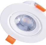 Solight WD215 LED bodovka 9W bílá - kulatá 4000K