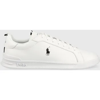 Pánské tenisky Kožené tenisky Polo Ralph Lauren Hrt Ct II 809860883006 bílá 00X, EUR 45