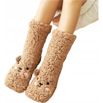 Pánské ponožky Sajbazar Ponožky hnědé, univerzální velikost