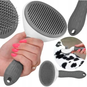 Kartáč pro zvířata Samočisticí kartáč na vyčesávání a sběr srsti psa kočky