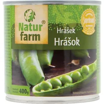 Luštěnina Naturfarm Hrášek 400g 400g