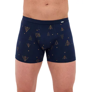 Boxerky Boxerky Cornette Tattoo 007/82 Night M Modrá