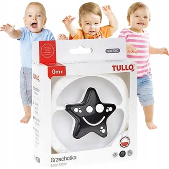 SENZORICKÁ HRAČKA pro CHLAPCE Chrastítko Hvězda