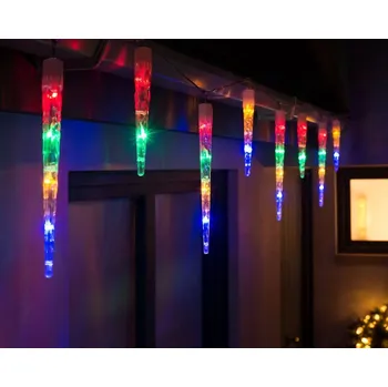 Vánoční dekorace Vánoční LED mikro řetěz s kapkovými diodami, teplá bílá, 50M, 500 LED, 8 programů, dálkový ovládač