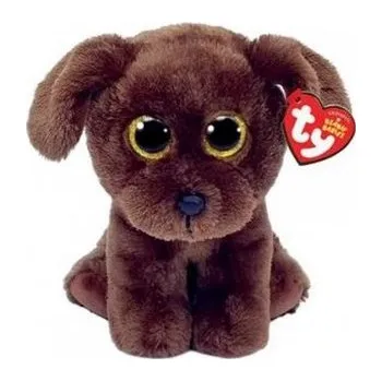 plyšák Beanie Babies Nuzzle - brązowy pies 15cm