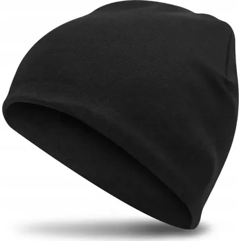 Čepice Zimní Čepice s fleecovou podšívkou, dvouvrstvá čepice, podzimní Bavlna krátká čepice