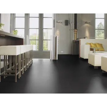 vinylová podlaha Wineo 800 Tile L vinylová podlaha lepená Solid Black, bal. 3,34 m²